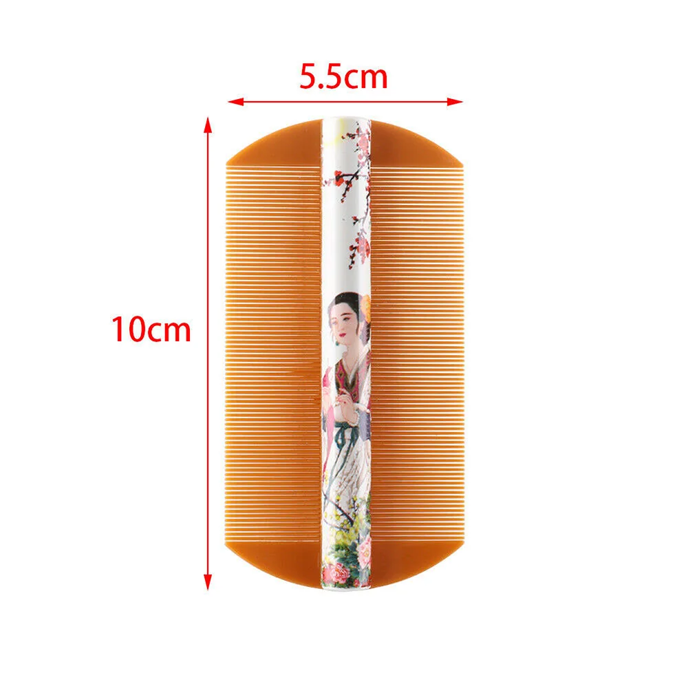 Тонкая зубная черная пластиковая стальная игольчатая расческа Парикмахерская