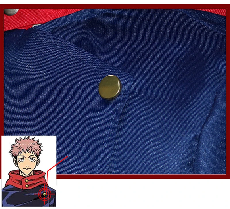 

Jujutsu Kaisen Cosplay Costumes Yuji Itadori Coat Pants Suit Anime Adult Adult Child COS Clothing Christmas Halloween Gift