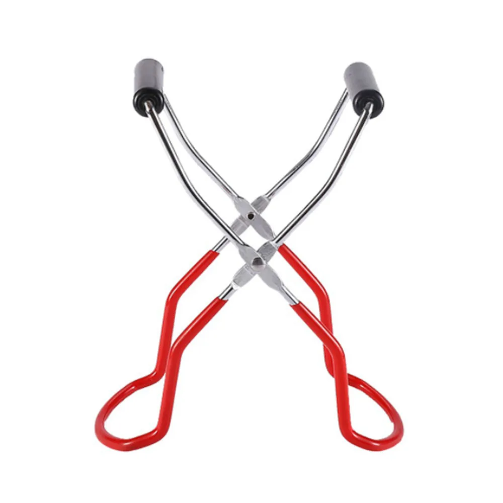 

Canning Jar Lifter Tongs Stainless Steel Jar Lifter With Grip Handle For Safe And Secure Grip Anti-scald Kitchen Supplies