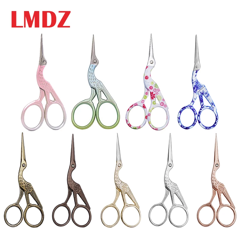 LMDZ 1 шт. 9 5 см старинные винтажные швейные ножницы в форме героя из нержавеющей