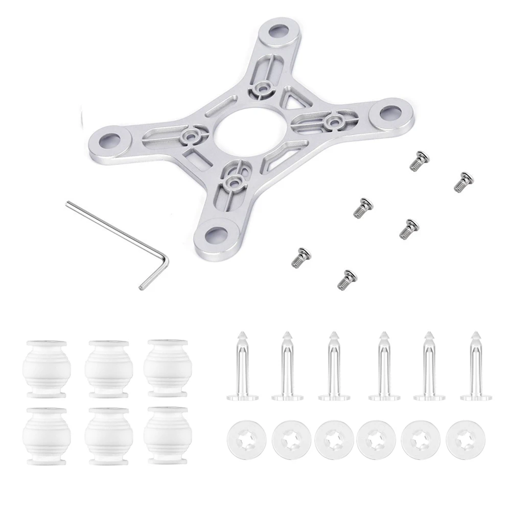 gimbal mount bundle Запасные части для DJI Phantom 3 Advanced Professional Drone camera Yaw Arm rolling кронштейн плоский ленточный кабель гибкий карданный держатель двигателя - Цвет: gimbal mount bundle
