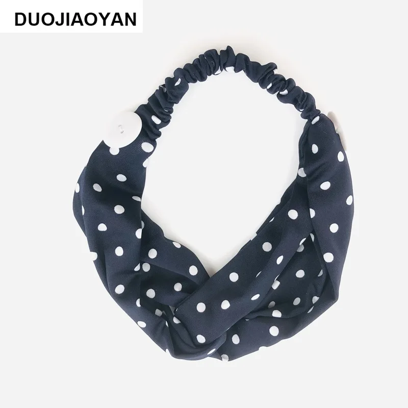 Женская лента для волос с пуговицами эластичная фитнес-спорт Йога 2020 | Красота и