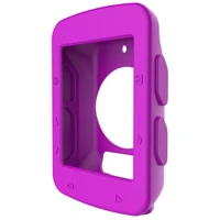 purple bicycle stopwatch case cover for garmin edge 520 bike gps silicone shell protective rubber sleeve cover free shipping