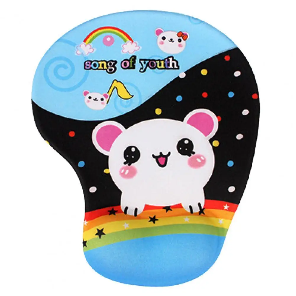 

Mouse Pad Cute Cartoon Silicone 3D Wrist Rest Mice Mat for Office