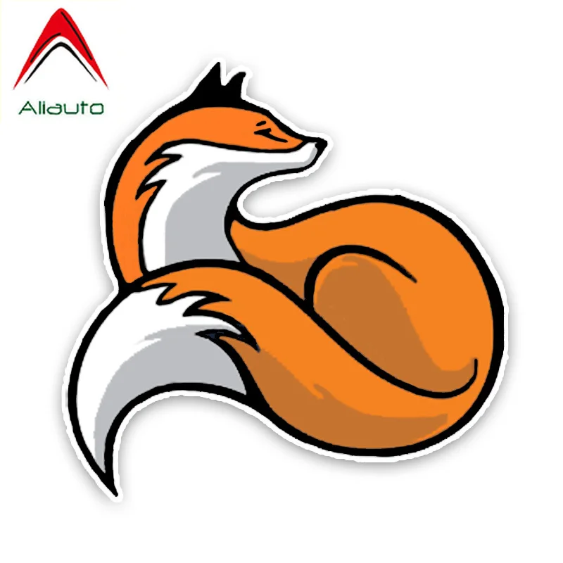 Наклейки на автомобиль Aliauto виниловые наклейки с изображением Красного лисьего