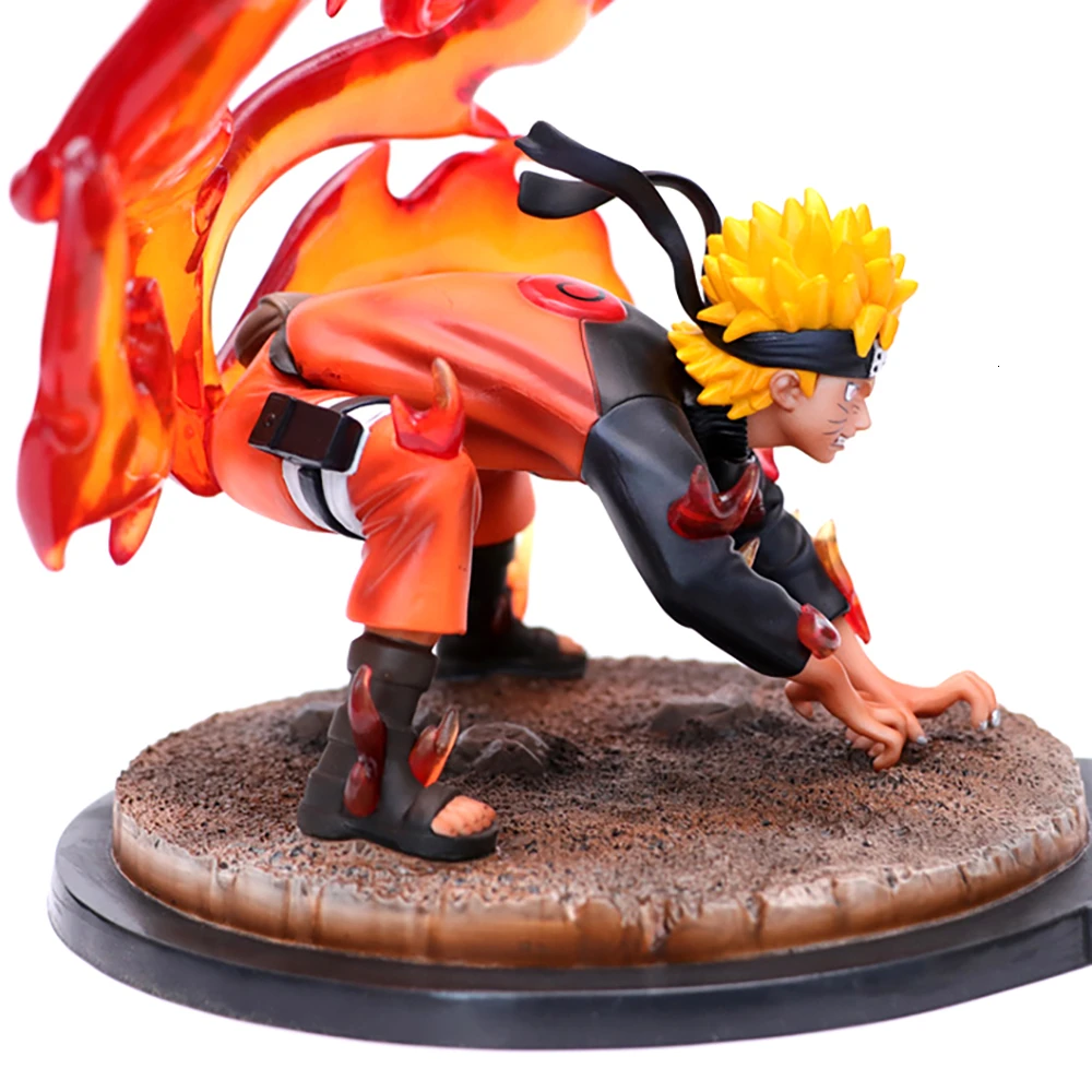 

Naruto Action Figure 20cm Anime Model Kyuubi Uzumaki Naruto GK Exquisite Quality PVC Statue Kurama Mode Collectible Toy