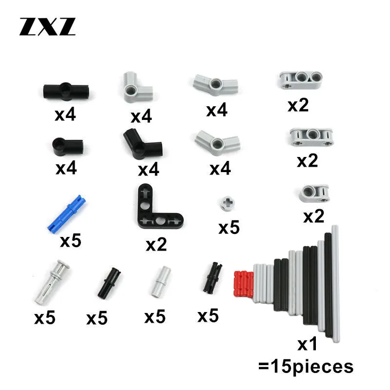 77 шт. оптом строительные блоки технические Запчасти просветить детей игрушки