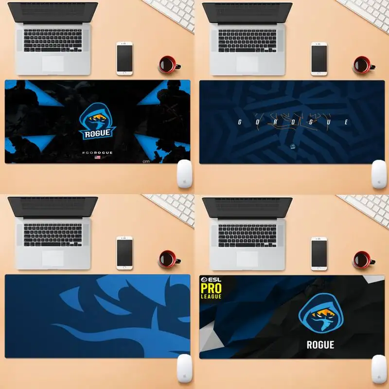 Купи Rogue Logo Locking Edge Mouse Pad Game Large Gaming Laptop XL Non-slip Rubber Office Computer Mouse Pad за 539 рублей в магазине AliExpress