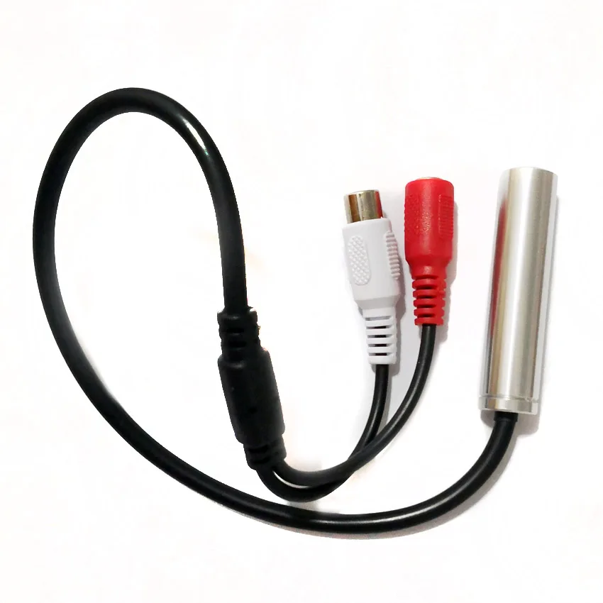 Широкополосный Высокочувствительный Металлический мини-микрофон для