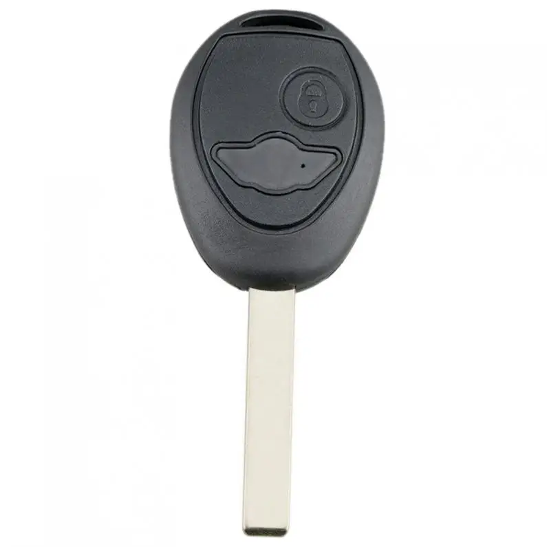Черный чехол для автомобильного ключа с 2 кнопками сменный корпус дистанционного