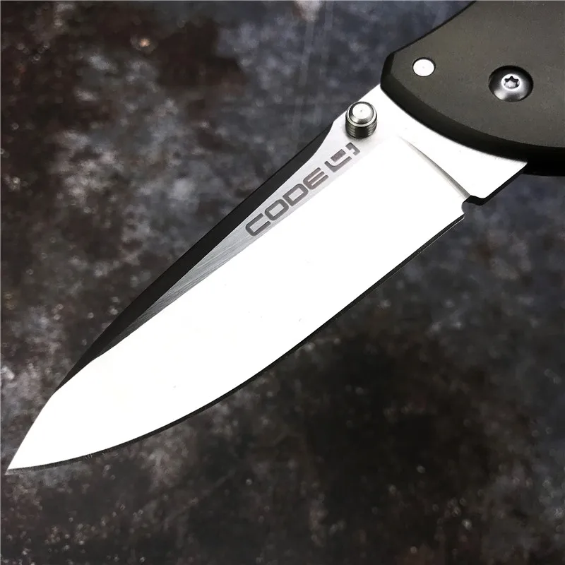 

Cold Steel 4 Code Folding Knife New Tactical Military Survival Hunting Knife From Self Defend Pocket Knives