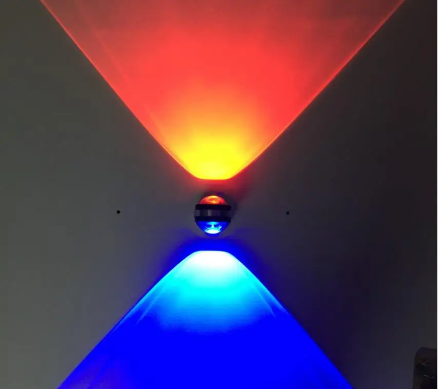 Светодиодный алюминиевый настенный светильник комнатное освещение