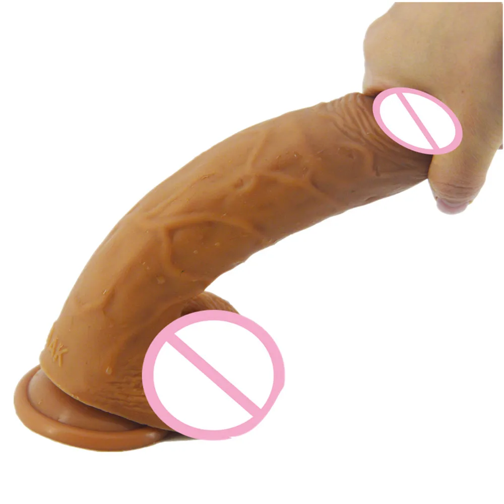 Реалистичный анальный фаллоимитатор мягкий силиконовый большой пенис огромный