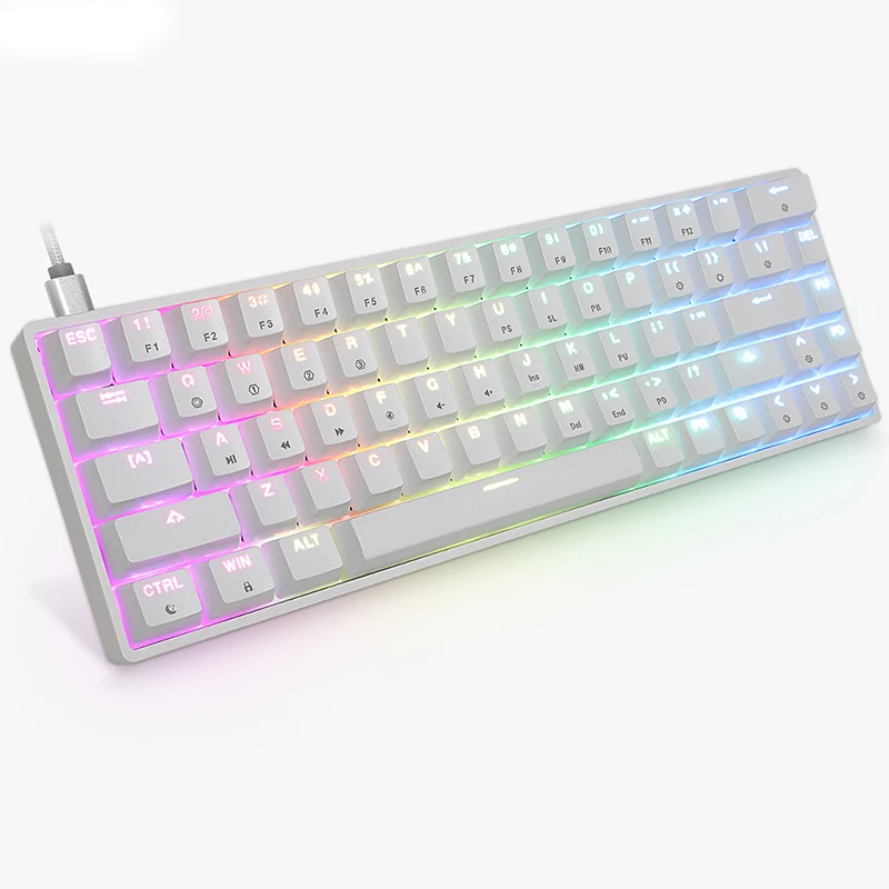 Клавиатура игровая Механическая SKYLOONG GK68 68 клавиш со съемным кабелем | Компьютеры