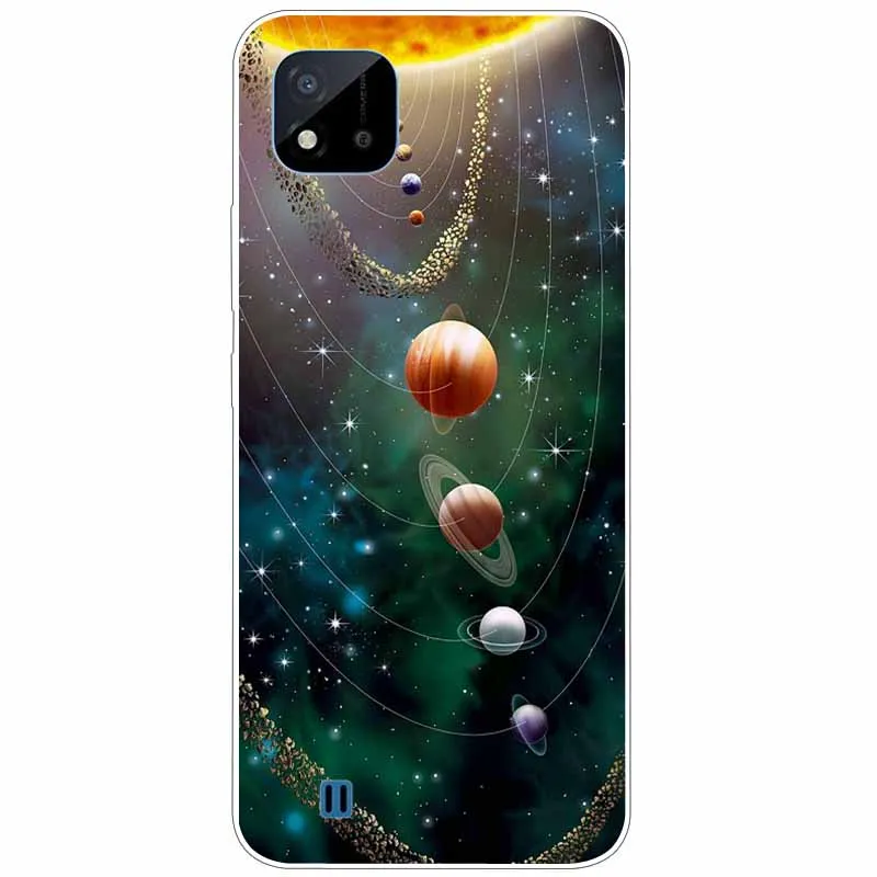 for realme c11 2021 case silicone soft tpu wolf lion phone cases for realme c11 2021 back cover clear bumper for realmec11 c 11 free global shipping