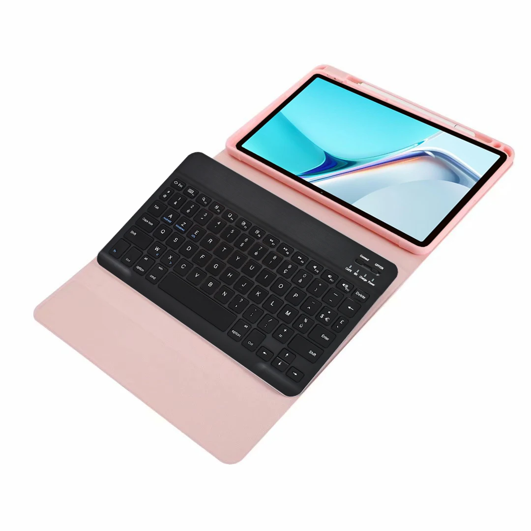 azerty keyboard case for huawei matepad 11 t10 t10s 10 4 pro 10 8 cover azert french keyboard for huawei mediapad m6 10 8 free global shipping