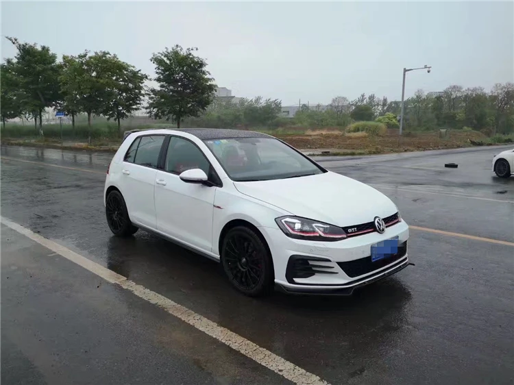 Для GOLF G TI ABS задний бампер диффузор протектор для 2016 Volkswagen GLOF Body kit передний Лопата