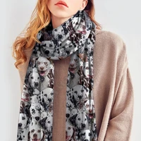 you will have a bunch of dalmatians 3d print imitation cashmere scarf autumn and winter thickening warm shawl scarf