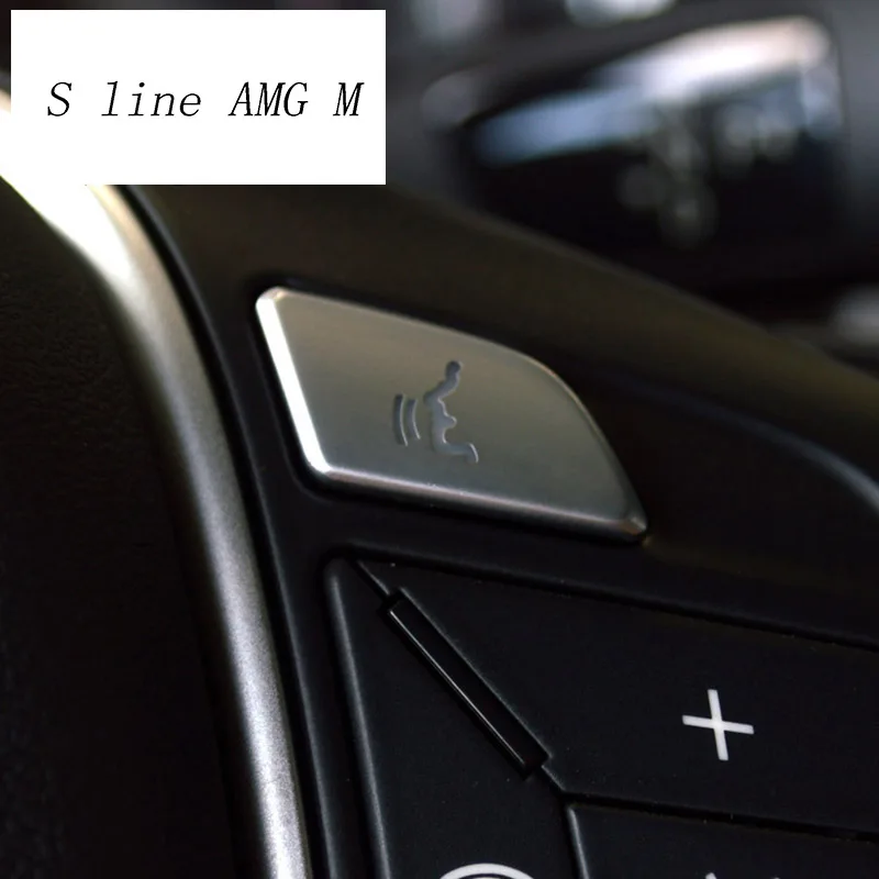 Автомобильный Стайлинг крышка кнопки рулевого колеса отделка декоративная