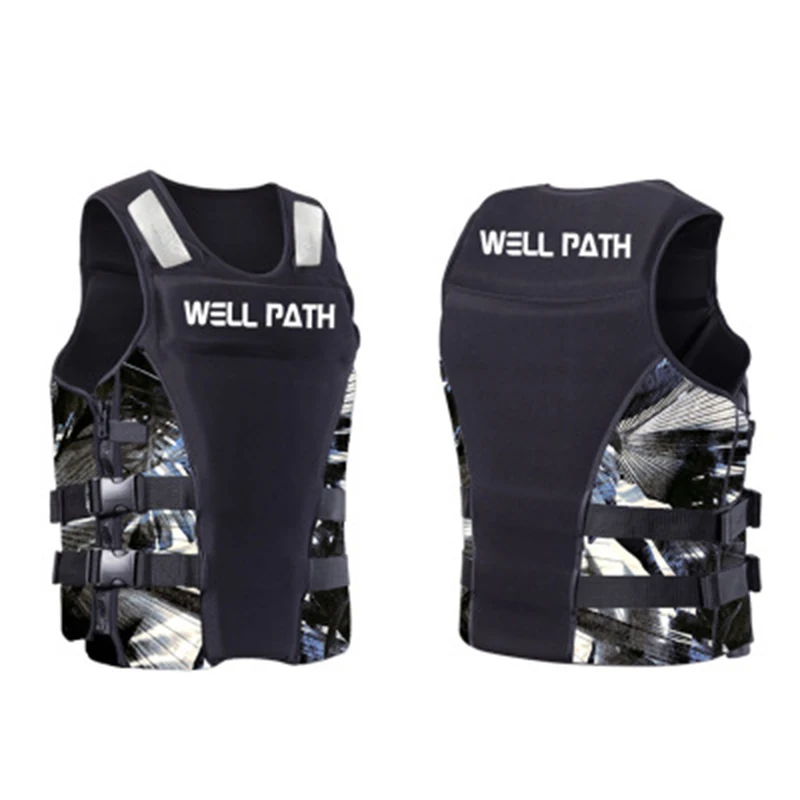 Спасательный жилет для взрослых профессиональный плавучий с высокой степенью