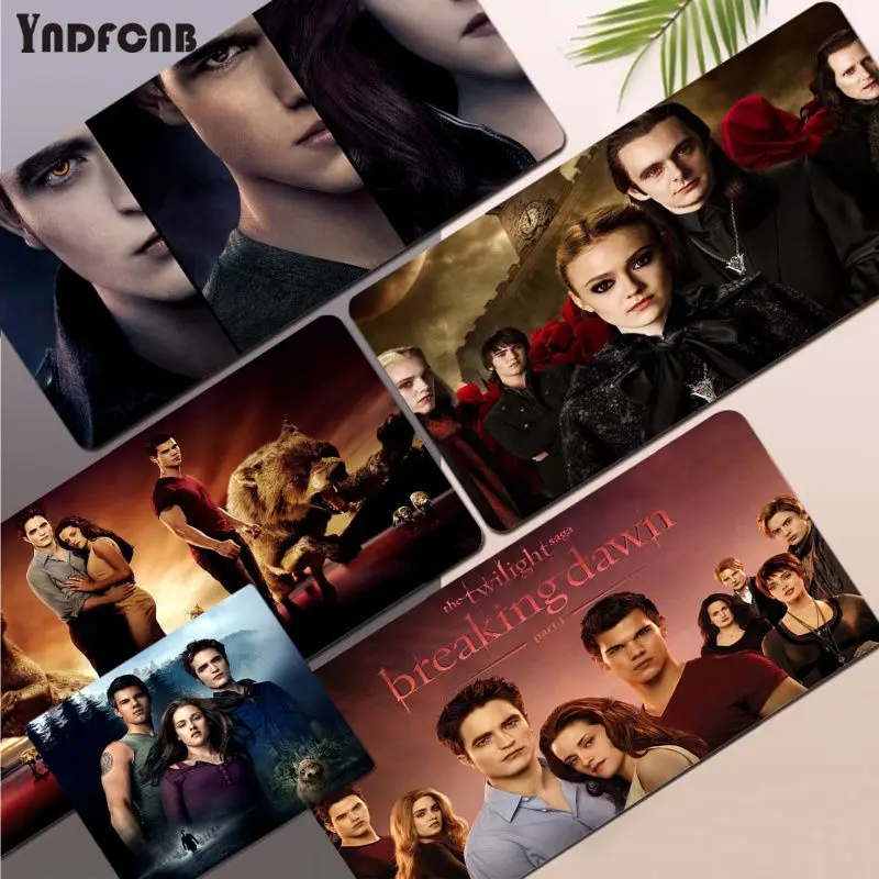 

Twilight Saga movie Funny Rubber PC Computer Gaming mousepad for Keyboards Mat Mousepad for boyfriend Gift