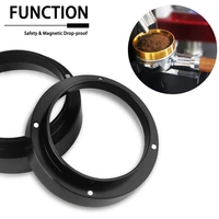 icafilasespresso dosing funnel stainless steel dosing ring precision 515458mm breville delonghi coffee tool