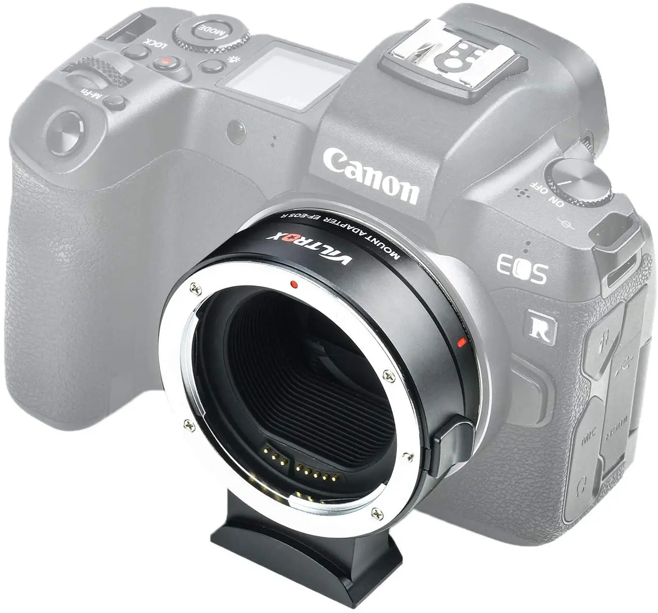 Адаптер для крепления объектива VILTROX EF EOS R с автофокусом совместимый объективом