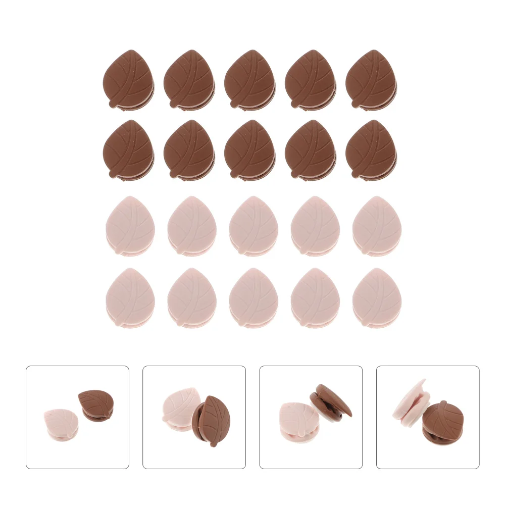 

20Pcs Mini Desktop Cable Clips Light Clips Decoration Clips Self-adhesive Hook