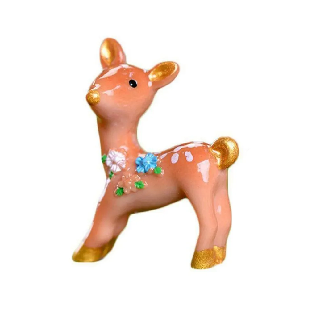 Статуэтка миниатюрный орнамент статуя из смолы ручная работа сад микро