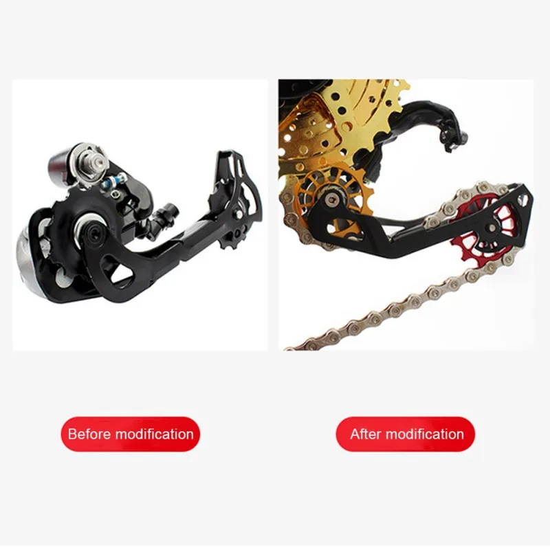 12T Mountain Road Bicycle Rear Wheel Bearing Guide Ceramic Bike Pulley Parts | Спорт и развлечения