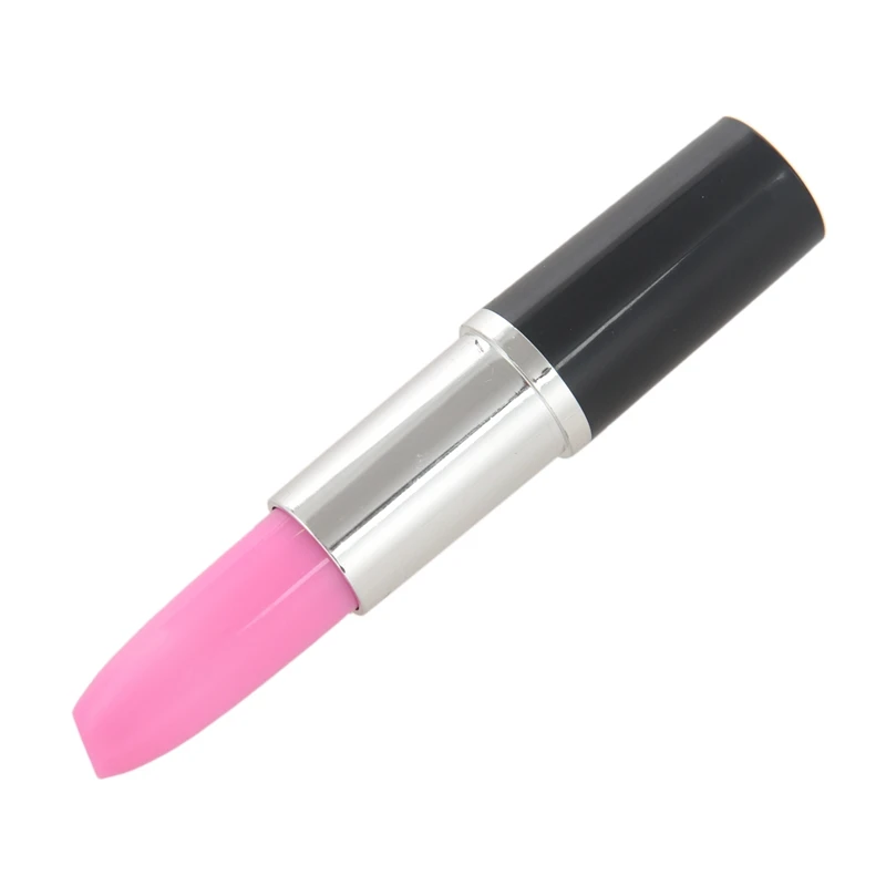 Ручка шариковая ручка губная помада форма розовый цвет чернильный синий |