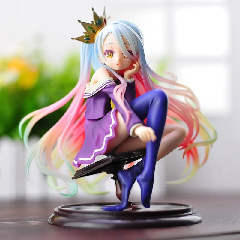 

Симпатичные Аниме No Game No Life Shiro, игрушечные фигурки, игрушки из ПВХ, набор для сексуальной девушки, игрушки, подарок на день рождения, коллекц...