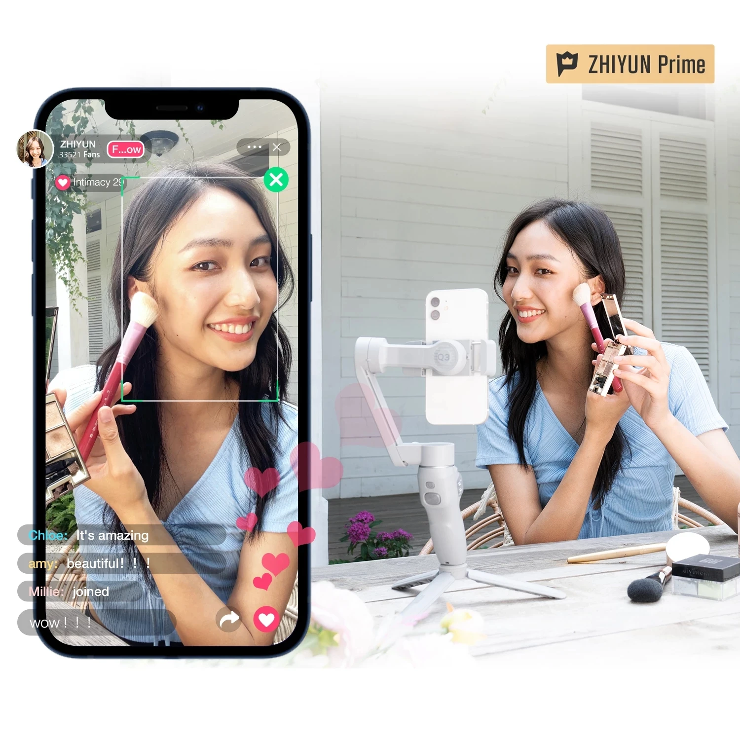 Zhiyun Smooth Q3 Q2 смартфон карданный 3 осевой Ручной Стабилизатор для Iphone 11 Pro Android vs OSMO