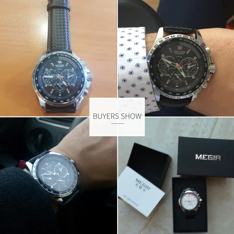 MEGIR мужские s часы Топ люксовый бренд Мужские военный армейский Спорт наручные
