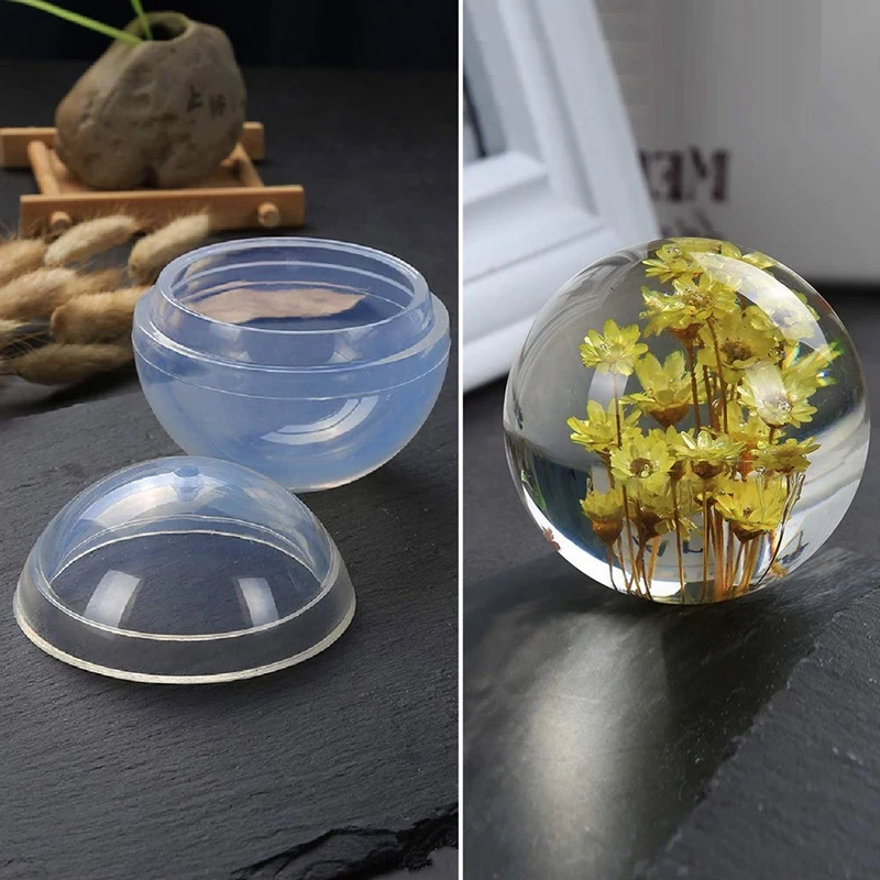 

2 Set Resin Casting Molds Silicone Epoxy Resin Craft Molds for Jewelry Making, 1 Set 12 Pcs & 1 Set 7 Pcs