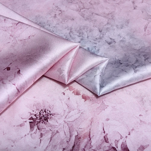 Шелковая ткань с принтом шириной 105 см эластичная атласная 20 мм Мягкая рубашка