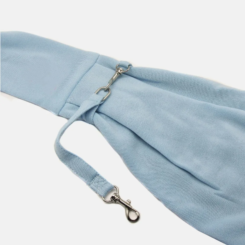 

Pet cat Sling Carrier Hands Free Reversible Dog Papoose Bag Soft Chest Pouch and Tote Design For Puppy Kitten Outdoor Travel