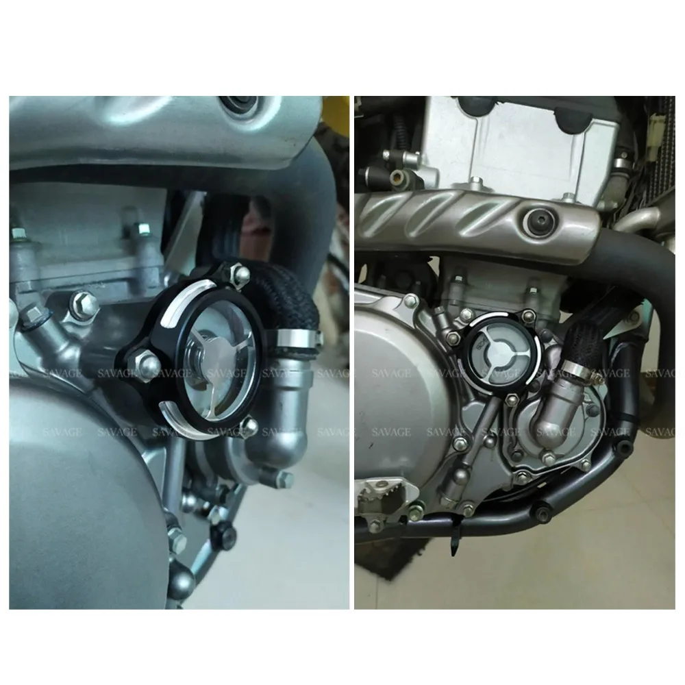 Масляный фильтр двигателя Прозрачная крышка для SUZUKI DRZ400 E/S/SM DR-Z 400 DRZ400S DRZ400SM DRZ400E
