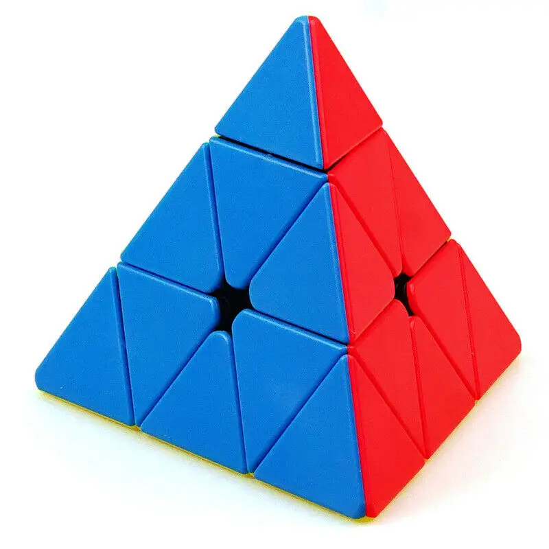 

ShengShou Tank 3x3x3 Pyramid Speed Magic Cube Stickerless Puzzle Twist Safe ABS Toy Gift 3x3 3D IQ Game Toy Brain Teaser 95mm