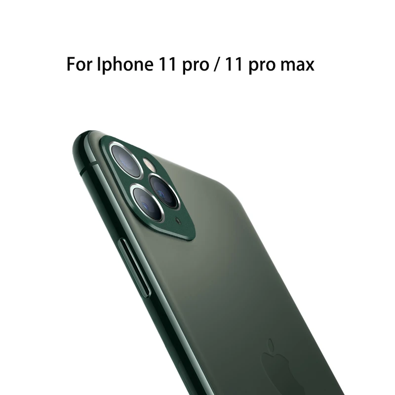Металлическое защитное кольцо для объектива камеры для iPhone 11 Pro Max XS Max XR X 8 7 6 6S Plus Защитная крышка для задней камеры аксессуары
