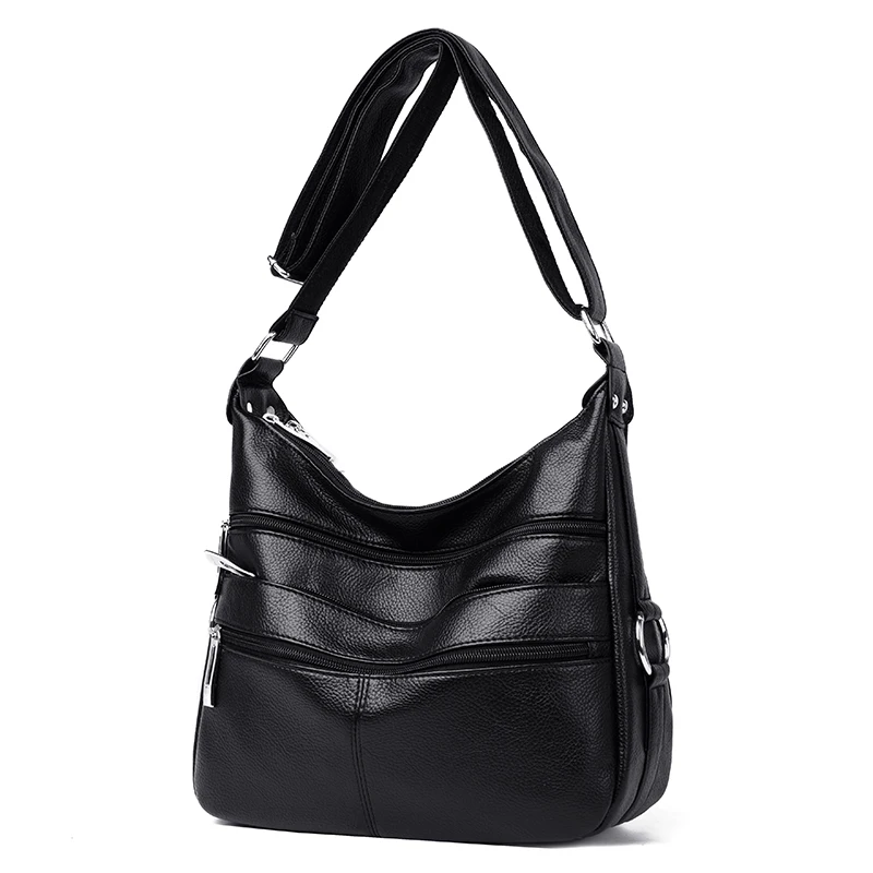 Много карманов большой сумки через плечо для женщин Sac основной Femme кожаные роскошные сумки женские сумки дизайнерские сумки высокого качества