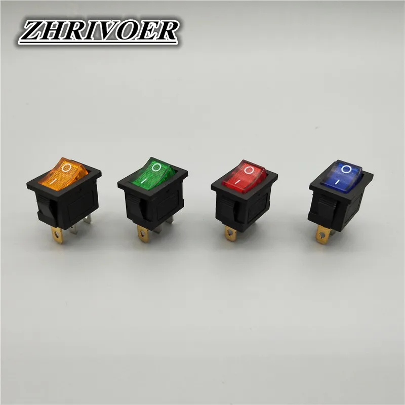 5 шт. KCD1 3Pin светодиодный светильник лодка автомобиля кулисный переключатель 6A/10A