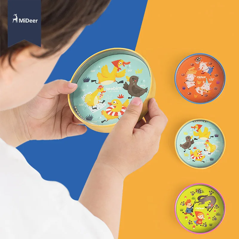 

Kids Balance Puzzle Ball Maze Board Fairy Tales Beads Escape Hand Held Fun Skill Game Puzzle Educational Toys for Children Gift