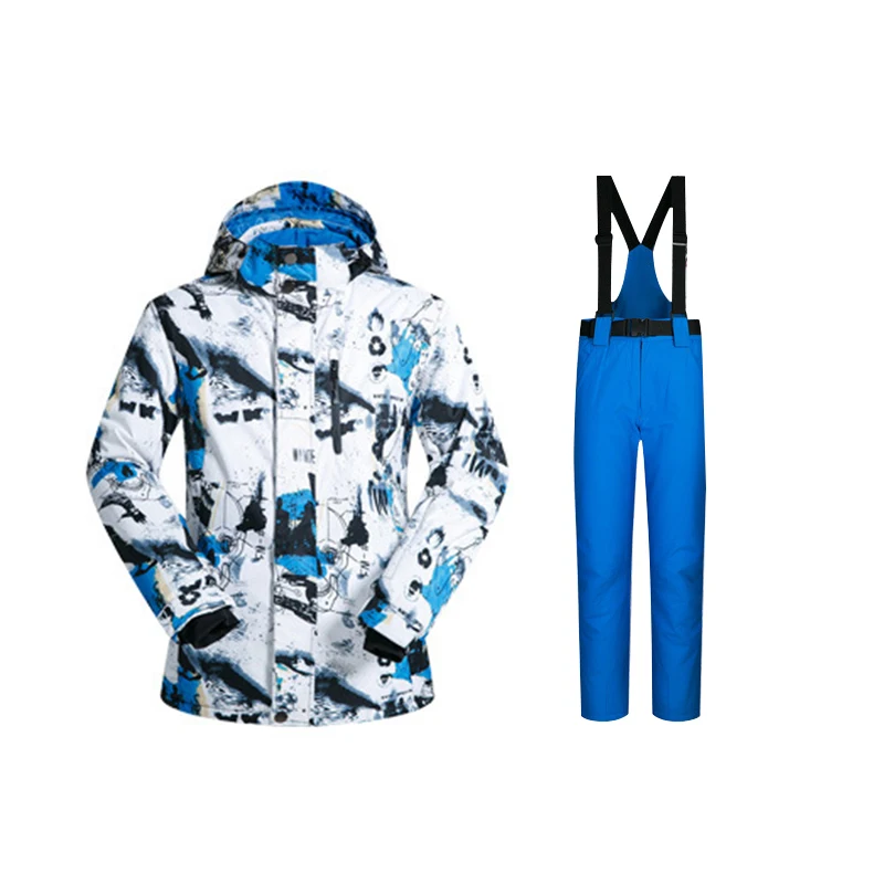MUTUSNOW лыжный костюм для мужчин зимние теплые куртки и брюки ветрозащитная