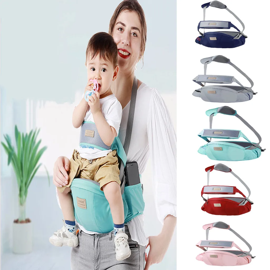 

2-In-1 Multifunctional Baby Carrier Baby-Bearing Artifact Baby Waist Stool baby bag Hipseat Waist Belt Kids Backpacks