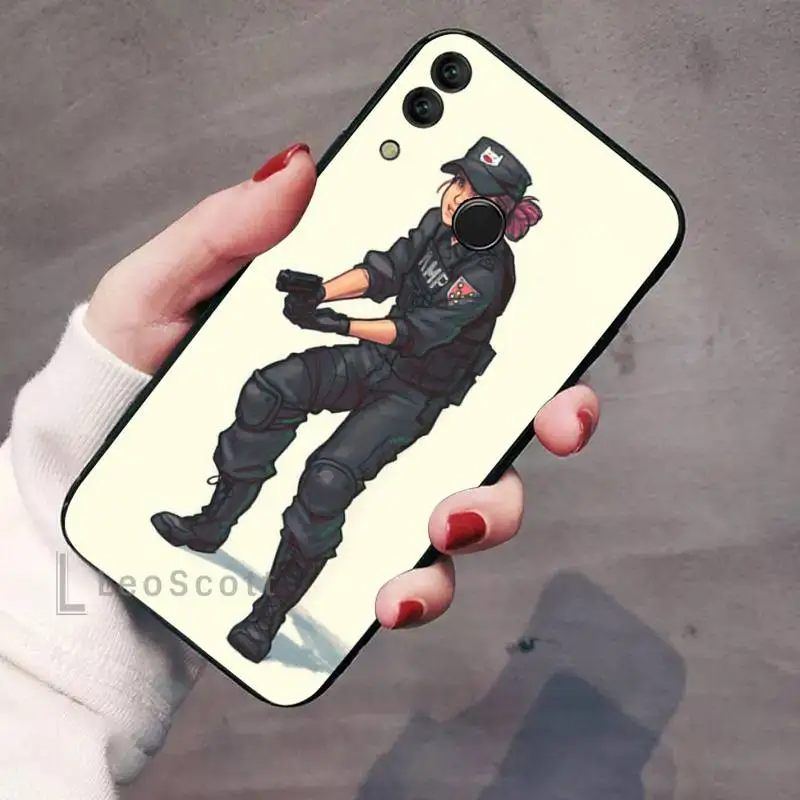 

Police Symbol Phone Case For Huawei Y5 Y6 II Y7 Y9 PRIME 2018 2019 NOVA3E P20 PRO P10 Honor 10