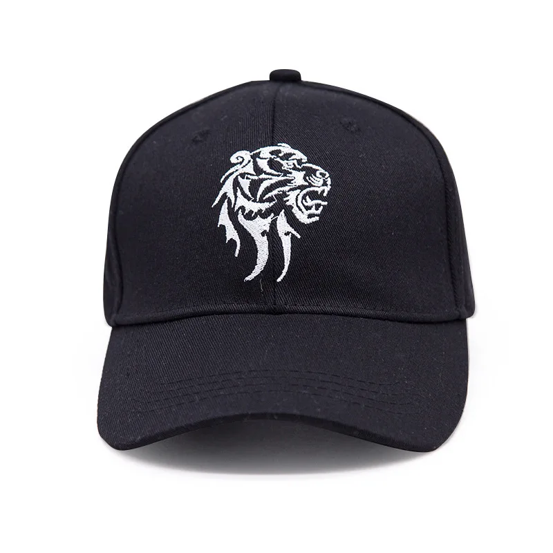 Бейсболка унисекс хлопковая черно-белая регулируемая в стиле хип-хоп |