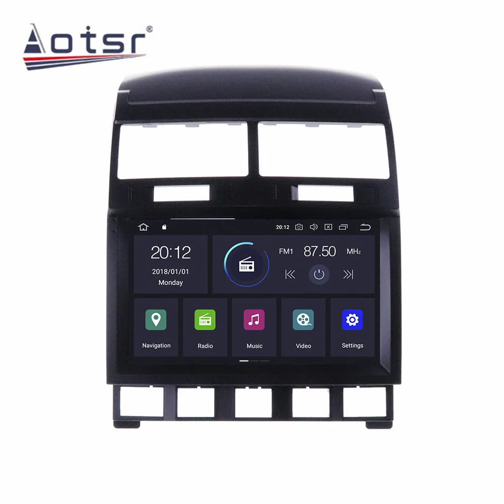 Android 2002 GPS-навигация радио DVD-плеер для Volkswagen Touareg GP 2010- стерео головное устройство