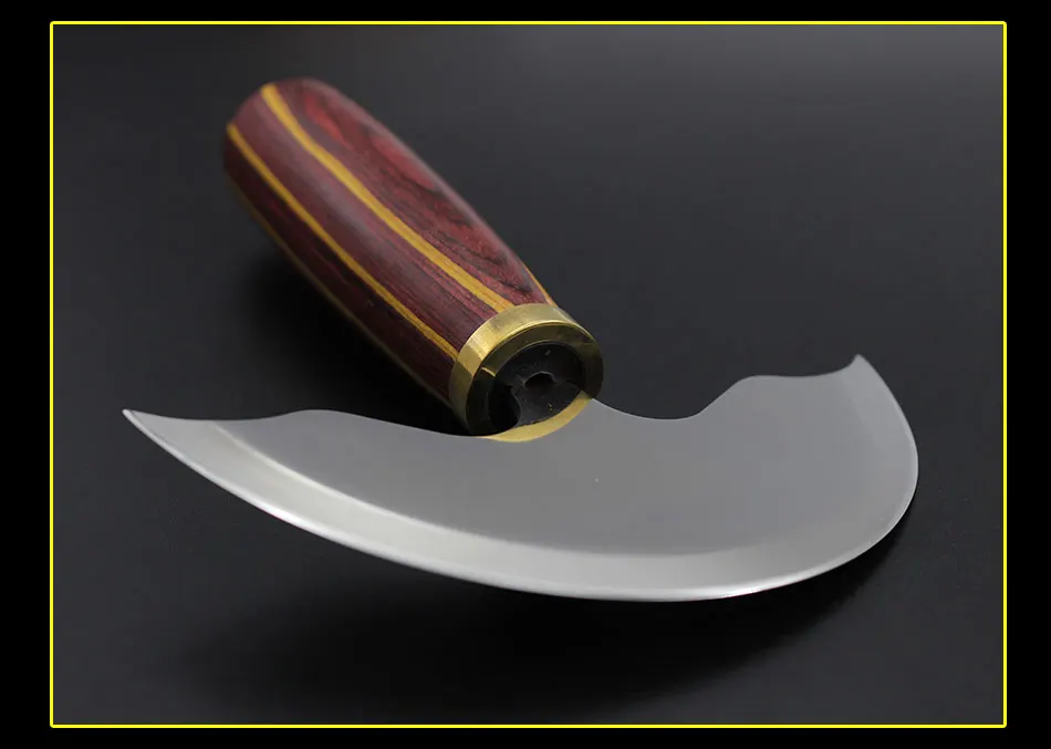 Нож для резки кожи полукруглый режущий нож ручной DIY инструмент кожа ткань истончение нож кожа режущий инструмент