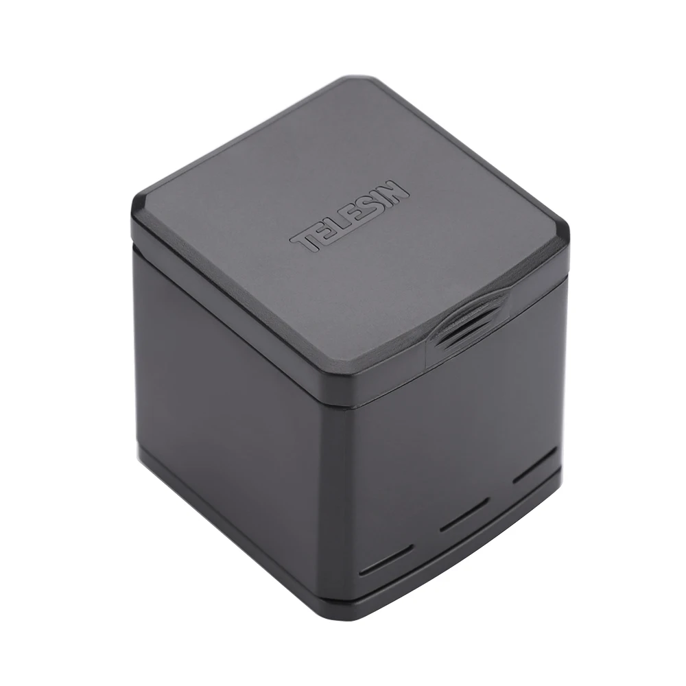 3 батареи Telesin и стороннее зарядное устройство для Gopro hero5 hero6 hero7 black поддержка